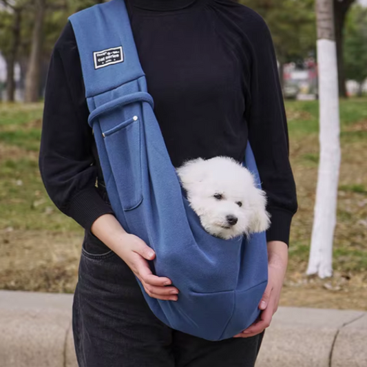 Sac de transport pour chien en bandoulière : Pratique et élégant